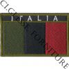 Patch Italia ricamato bassa visibilit